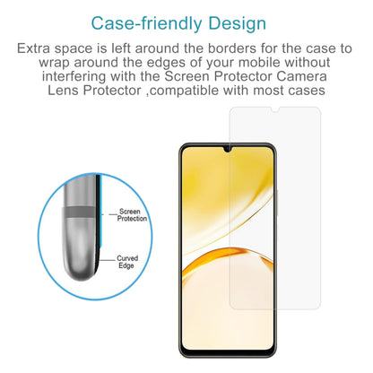 0.26mm 9H 2.5D Tempered Glass Film, For Realme C53 / C63 / Narzo N53 / N63