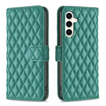 Diamond Lattice Wallet Flip Leather Phone Case, For Galaxy S26 FE 5G, For Samsung Galaxy S26+ 5G, For Samsung Galaxy S26 Ultra 5G, For Samsung Galaxy S26 5G, For Samsung Galaxy S25 5G, For Samsung Galaxy S25+ 5G, For Samsung Galaxy S25 Ultra 5G        ...