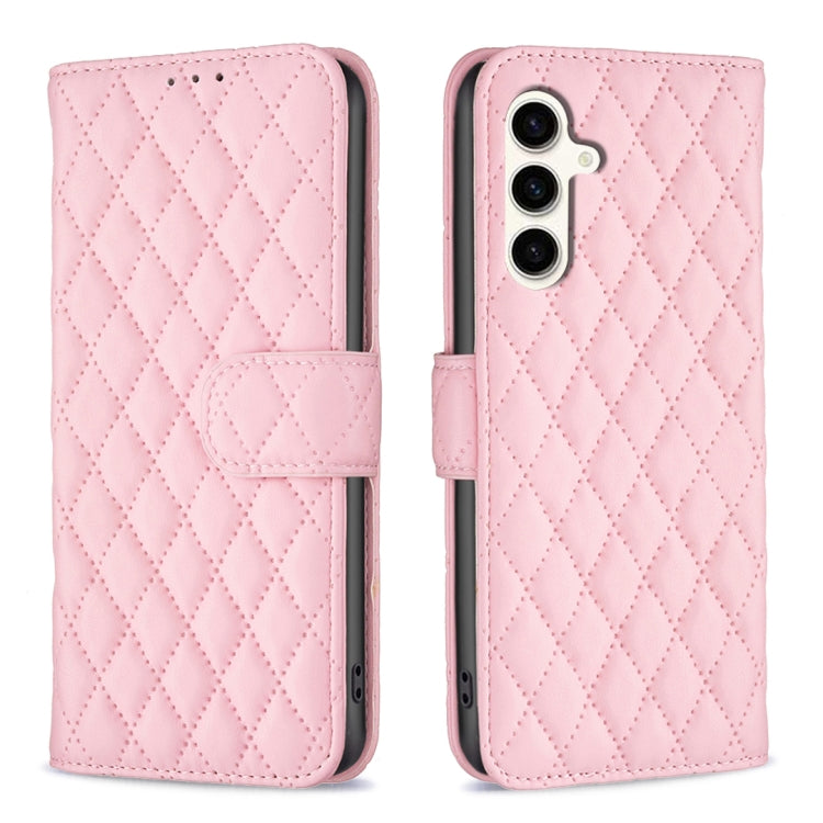 Diamond Lattice Wallet Flip Leather Phone Case, For Galaxy S26 FE 5G, For Samsung Galaxy S26+ 5G, For Samsung Galaxy S26 Ultra 5G, For Samsung Galaxy S26 5G, For Samsung Galaxy S25 5G, For Samsung Galaxy S25+ 5G, For Samsung Galaxy S25 Ultra 5G        ...