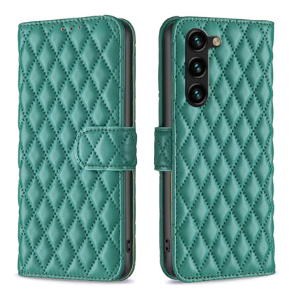 Diamond Lattice Wallet Flip Leather Phone Case, For Galaxy S26 FE 5G, For Samsung Galaxy S26+ 5G, For Samsung Galaxy S26 Ultra 5G, For Samsung Galaxy S26 5G, For Samsung Galaxy S25 5G, For Samsung Galaxy S25+ 5G, For Samsung Galaxy S25 Ultra 5G        ...