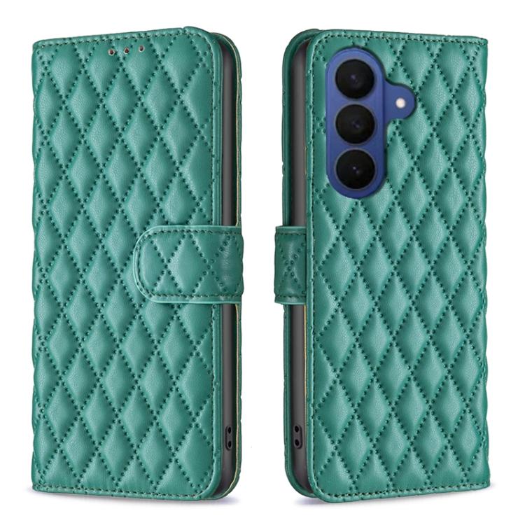 Diamond Lattice Wallet Flip Leather Phone Case, For Galaxy S26 FE 5G, For Samsung Galaxy S26+ 5G, For Samsung Galaxy S26 Ultra 5G, For Samsung Galaxy S26 5G, For Samsung Galaxy S25 5G, For Samsung Galaxy S25+ 5G, For Samsung Galaxy S25 Ultra 5G        ...