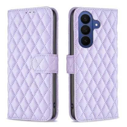 Diamond Lattice Wallet Flip Leather Phone Case, For Galaxy S26 FE 5G, For Samsung Galaxy S26+ 5G, For Samsung Galaxy S26 Ultra 5G, For Samsung Galaxy S26 5G, For Samsung Galaxy S25 5G, For Samsung Galaxy S25+ 5G, For Samsung Galaxy S25 Ultra 5G        ...