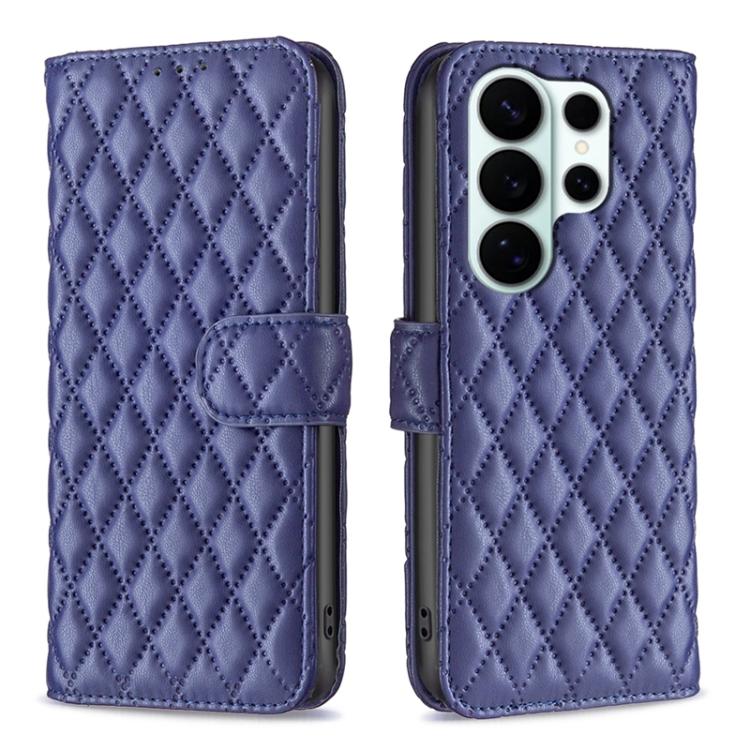 Diamond Lattice Wallet Flip Leather Phone Case, For Galaxy S26 FE 5G, For Samsung Galaxy S26+ 5G, For Samsung Galaxy S26 Ultra 5G, For Samsung Galaxy S26 5G, For Samsung Galaxy S25 5G, For Samsung Galaxy S25+ 5G, For Samsung Galaxy S25 Ultra 5G        ...