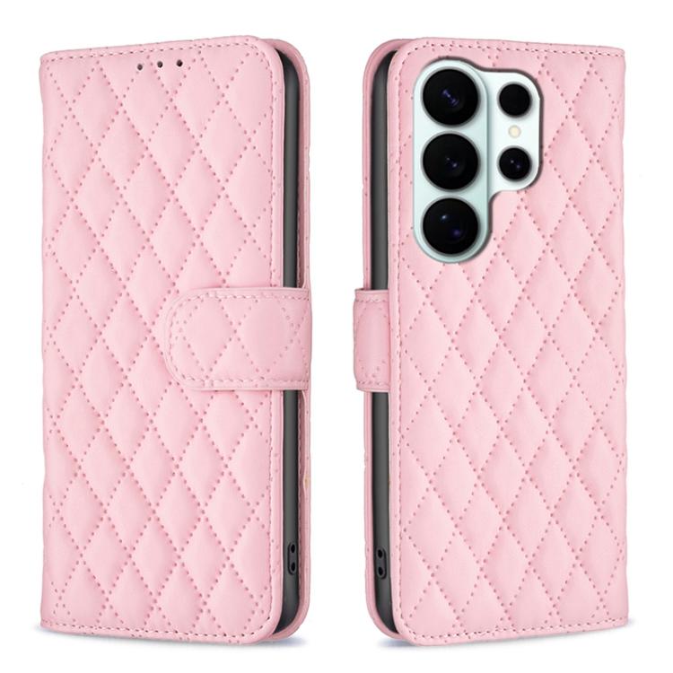 Diamond Lattice Wallet Flip Leather Phone Case, For Galaxy S26 FE 5G, For Samsung Galaxy S26+ 5G, For Samsung Galaxy S26 Ultra 5G, For Samsung Galaxy S26 5G, For Samsung Galaxy S25 5G, For Samsung Galaxy S25+ 5G, For Samsung Galaxy S25 Ultra 5G        ...