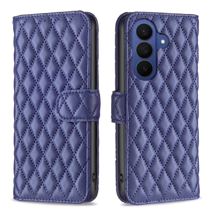 Diamond Lattice Wallet Flip Leather Phone Case, For Galaxy S26 FE 5G, For Samsung Galaxy S26+ 5G, For Samsung Galaxy S26 Ultra 5G, For Samsung Galaxy S26 5G, For Samsung Galaxy S25 5G, For Samsung Galaxy S25+ 5G, For Samsung Galaxy S25 Ultra 5G        ...