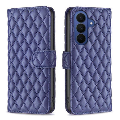 Diamond Lattice Wallet Flip Leather Phone Case, For Galaxy S26 FE 5G, For Samsung Galaxy S26+ 5G, For Samsung Galaxy S26 Ultra 5G, For Samsung Galaxy S26 5G, For Samsung Galaxy S25 5G, For Samsung Galaxy S25+ 5G, For Samsung Galaxy S25 Ultra 5G        ...
