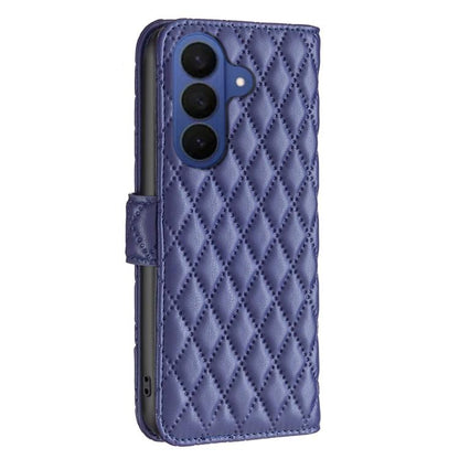 Diamond Lattice Wallet Flip Leather Phone Case, For Galaxy S26 FE 5G, For Samsung Galaxy S26+ 5G, For Samsung Galaxy S26 Ultra 5G, For Samsung Galaxy S26 5G, For Samsung Galaxy S25 5G, For Samsung Galaxy S25+ 5G, For Samsung Galaxy S25 Ultra 5G        ...