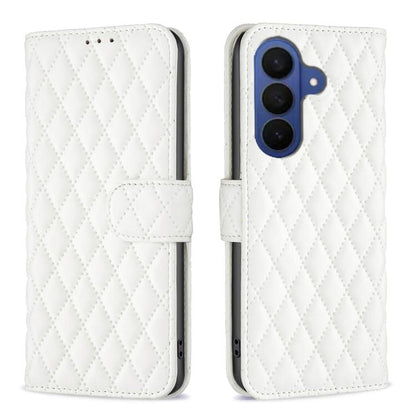 Diamond Lattice Wallet Flip Leather Phone Case, For Galaxy S26 FE 5G, For Samsung Galaxy S26+ 5G, For Samsung Galaxy S26 Ultra 5G, For Samsung Galaxy S26 5G, For Samsung Galaxy S25 5G, For Samsung Galaxy S25+ 5G, For Samsung Galaxy S25 Ultra 5G        ...