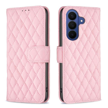 Diamond Lattice Wallet Flip Leather Phone Case, For Galaxy S26 FE 5G, For Samsung Galaxy S26+ 5G, For Samsung Galaxy S26 Ultra 5G, For Samsung Galaxy S26 5G, For Samsung Galaxy S25 5G, For Samsung Galaxy S25+ 5G, For Samsung Galaxy S25 Ultra 5G        ...