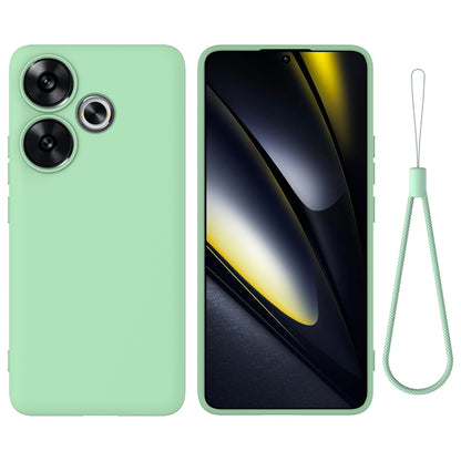 Solid Color Liquid Silicone Dropproof Full Coverage Phone Case, For Xiaomi 15, For Xiaomi 14T Pro, For Xiaomi 14T, For Xiaomi Poco M6 4G, For Xiaomi Poco M6 Plus, For Xiaomi Poco F6
