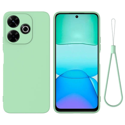 Solid Color Liquid Silicone Dropproof Full Coverage Phone Case, For Xiaomi 15, For Xiaomi 14T Pro, For Xiaomi 14T, For Xiaomi Poco M6 4G, For Xiaomi Poco M6 Plus, For Xiaomi Poco F6