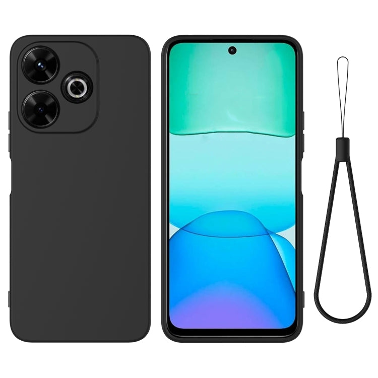 Solid Color Liquid Silicone Dropproof Full Coverage Phone Case, For Xiaomi 15, For Xiaomi 14T Pro, For Xiaomi 14T, For Xiaomi Poco M6 4G, For Xiaomi Poco M6 Plus, For Xiaomi Poco F6