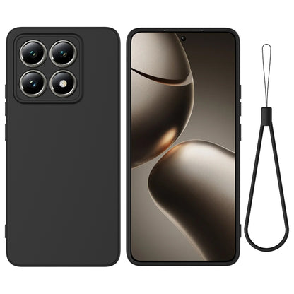 Solid Color Liquid Silicone Dropproof Full Coverage Phone Case, For Xiaomi 15, For Xiaomi 14T Pro, For Xiaomi 14T, For Xiaomi Poco M6 4G, For Xiaomi Poco M6 Plus, For Xiaomi Poco F6