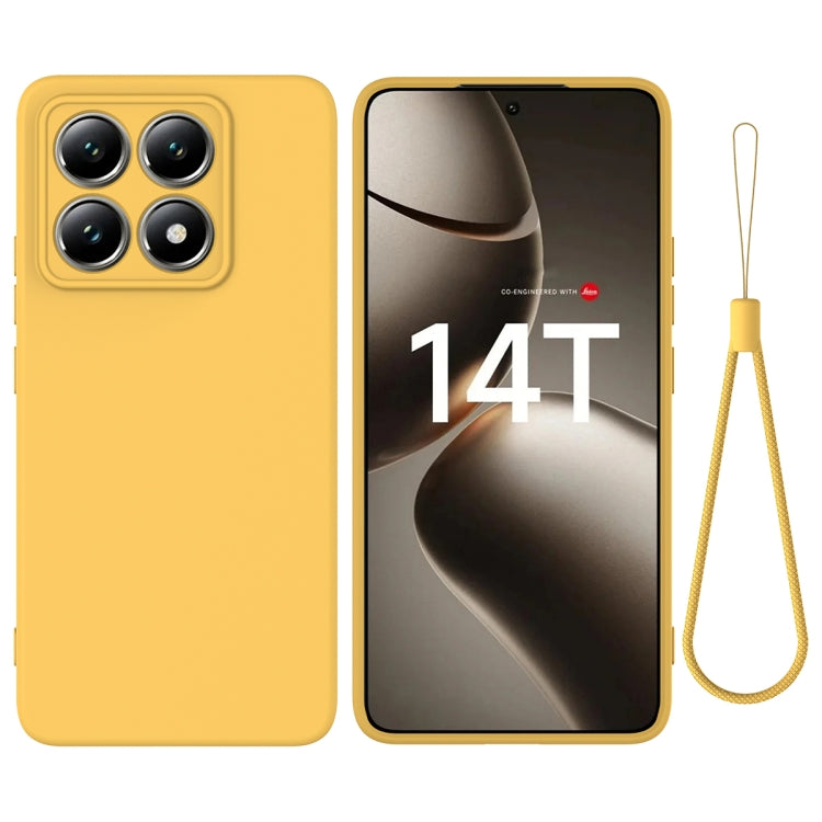 Solid Color Liquid Silicone Dropproof Full Coverage Phone Case, For Xiaomi 15, For Xiaomi 14T Pro, For Xiaomi 14T, For Xiaomi Poco M6 4G, For Xiaomi Poco M6 Plus, For Xiaomi Poco F6