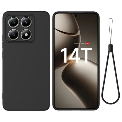 Solid Color Liquid Silicone Dropproof Full Coverage Phone Case, For Xiaomi 15, For Xiaomi 14T Pro, For Xiaomi 14T, For Xiaomi Poco M6 4G, For Xiaomi Poco M6 Plus, For Xiaomi Poco F6