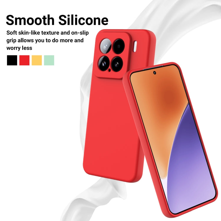 Solid Color Liquid Silicone Dropproof Full Coverage Phone Case, For Xiaomi 15, For Xiaomi 14T Pro, For Xiaomi 14T, For Xiaomi Poco M6 4G, For Xiaomi Poco M6 Plus, For Xiaomi Poco F6