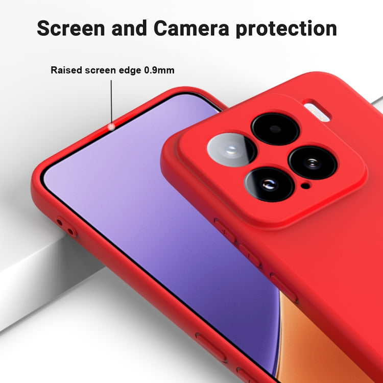Solid Color Liquid Silicone Dropproof Full Coverage Phone Case, For Xiaomi 15, For Xiaomi 14T Pro, For Xiaomi 14T, For Xiaomi Poco M6 4G, For Xiaomi Poco M6 Plus, For Xiaomi Poco F6