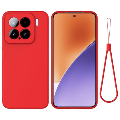 Solid Color Liquid Silicone Dropproof Full Coverage Phone Case, For Xiaomi 15, For Xiaomi 14T Pro, For Xiaomi 14T, For Xiaomi Poco M6 4G, For Xiaomi Poco M6 Plus, For Xiaomi Poco F6