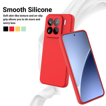 Solid Color Liquid Silicone Dropproof Full Coverage Phone Case, For Xiaomi 15 Pro, For Xiaomi 15, For Xiaomi 14T Pro, For Xiaomi 14T, For Xiaomi Poco M6 4G, For Xiaomi Poco M6 Plus, For Xiaomi Poco F6