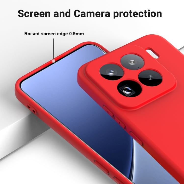 Solid Color Liquid Silicone Dropproof Full Coverage Phone Case, For Xiaomi 15 Pro, For Xiaomi 15, For Xiaomi 14T Pro, For Xiaomi 14T, For Xiaomi Poco M6 4G, For Xiaomi Poco M6 Plus, For Xiaomi Poco F6