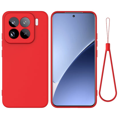 Solid Color Liquid Silicone Dropproof Full Coverage Phone Case, For Xiaomi 15 Pro, For Xiaomi 15, For Xiaomi 14T Pro, For Xiaomi 14T, For Xiaomi Poco M6 4G, For Xiaomi Poco M6 Plus, For Xiaomi Poco F6