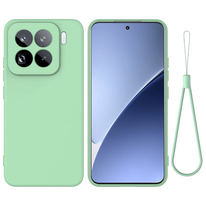 Solid Color Liquid Silicone Dropproof Full Coverage Phone Case, For Xiaomi 15 Pro, For Xiaomi 15, For Xiaomi 14T Pro, For Xiaomi 14T, For Xiaomi Poco M6 4G, For Xiaomi Poco M6 Plus, For Xiaomi Poco F6