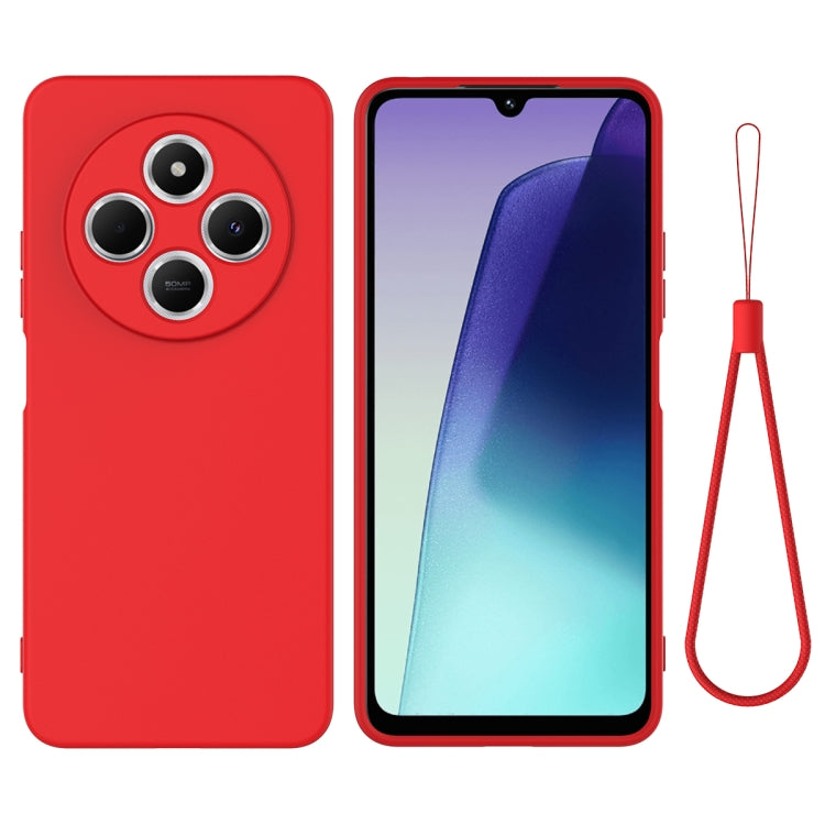 Solid Color Liquid Silicone Dropproof Full Coverage Phone Case, For Redmi Note 14 Pro 4G, For Redmi Note 14 4G 163.25mm, For Redmi A4 5G, For Redmi A3 Pro, For Redmi Note 14 5G Global, For Redmi Note 14 Pro+ 5G, For Redmi Note 14 Pro 5G, For Redmi 14C ...