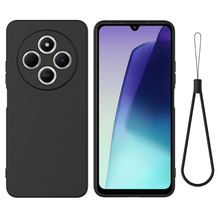 Solid Color Liquid Silicone Dropproof Full Coverage Phone Case, For Redmi Note 14 Pro 4G, For Redmi Note 14 4G 163.25mm, For Redmi A4 5G, For Redmi A3 Pro, For Redmi Note 14 5G Global, For Redmi Note 14 Pro+ 5G, For Redmi Note 14 Pro 5G, For Redmi 14C ...