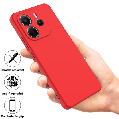 Solid Color Liquid Silicone Dropproof Full Coverage Phone Case, For Redmi Note 14 4G 163.25mm, For Redmi A4 5G, For Redmi A3 Pro, For Redmi Note 14 5G Global, For Redmi Note 14 Pro+ 5G, For Redmi Note 14 Pro 5G, For Redmi 14C 4G                        ...