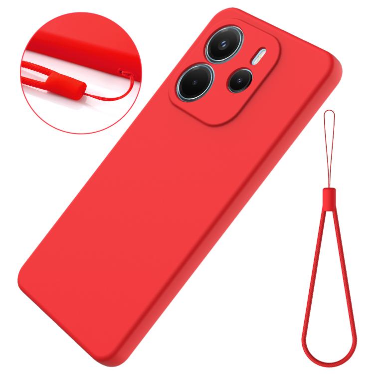 Solid Color Liquid Silicone Dropproof Full Coverage Phone Case, For Redmi Note 14 4G 163.25mm, For Redmi A4 5G, For Redmi A3 Pro, For Redmi Note 14 5G Global, For Redmi Note 14 Pro+ 5G, For Redmi Note 14 Pro 5G, For Redmi 14C 4G                        ...