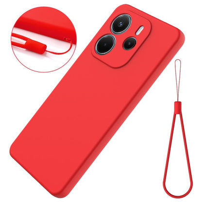 Solid Color Liquid Silicone Dropproof Full Coverage Phone Case, For Redmi Note 14 4G 163.25mm, For Redmi A4 5G, For Redmi A3 Pro, For Redmi Note 14 5G Global, For Redmi Note 14 Pro+ 5G, For Redmi Note 14 Pro 5G, For Redmi 14C 4G                        ...