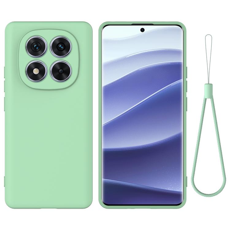 Solid Color Liquid Silicone Dropproof Full Coverage Phone Case, For Redmi Note 14 Pro 4G, For Redmi Note 14 4G 163.25mm, For Redmi A4 5G, For Redmi A3 Pro, For Redmi Note 14 5G Global, For Redmi Note 14 Pro+ 5G, For Redmi Note 14 Pro 5G, For Redmi 14C ...