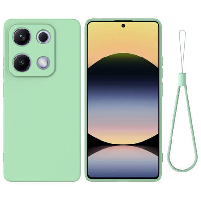 Solid Color Liquid Silicone Dropproof Full Coverage Phone Case, For Redmi 17C 4G 171mm, For Redmi A7 4G / Poco C81x 4G, For Redmi 15 4G Global 169mm / Note 15R, For Redmi A7 Pro 171mm / Poco C85x 5G, For Redmi 15a 5G / R70 5G / R70m 5G                 ...
