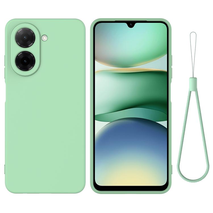Solid Color Liquid Silicone Dropproof Full Coverage Phone Case, For Redmi 17C 4G 171mm, For Redmi A7 4G / Poco C81x 4G, For Redmi 15 4G Global 169mm / Note 15R, For Redmi A7 Pro 171mm / Poco C85x 5G, For Redmi 15a 5G / R70 5G / R70m 5G                 ...