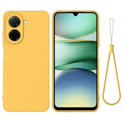 Solid Color Liquid Silicone Dropproof Full Coverage Phone Case, For Redmi 17C 4G 171mm, For Redmi A7 4G / Poco C81x 4G, For Redmi 15 4G Global 169mm / Note 15R, For Redmi A7 Pro 171mm / Poco C85x 5G, For Redmi 15a 5G / R70 5G / R70m 5G                 ...