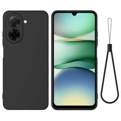 Solid Color Liquid Silicone Dropproof Full Coverage Phone Case, For Redmi 17C 4G 171mm, For Redmi A7 4G / Poco C81x 4G, For Redmi 15 4G Global 169mm / Note 15R, For Redmi A7 Pro 171mm / Poco C85x 5G, For Redmi 15a 5G / R70 5G / R70m 5G                 ...