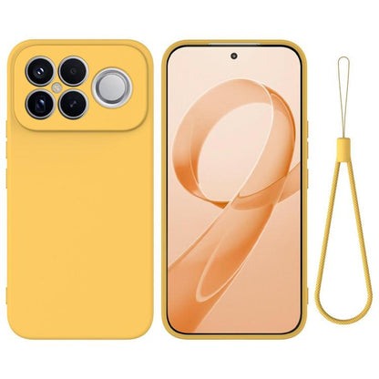 Solid Color Liquid Silicone Dropproof Full Coverage Phone Case