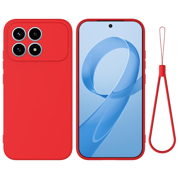 Solid Color Liquid Silicone Dropproof Full Coverage Phone Case, For Redmi A7 4G / Poco C81x 4G, For Redmi 15 4G Global 169mm / Note 15R, For Redmi A7 Pro 171mm / Poco C85x 5G, For Redmi 15a 5G / R70 5G / R70m 5G, For Redmi Note 15 Pro+ 5G / Poco M8 Pro...