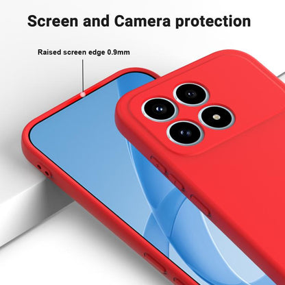 Solid Color Liquid Silicone Dropproof Full Coverage Phone Case