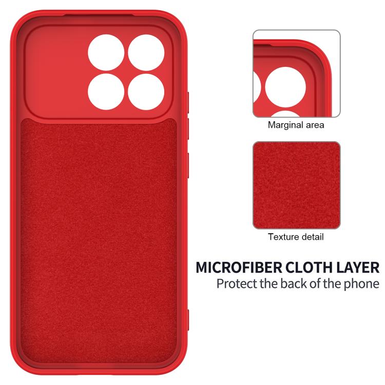 Solid Color Liquid Silicone Dropproof Full Coverage Phone Case