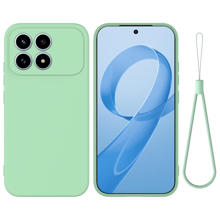 Solid Color Liquid Silicone Dropproof Full Coverage Phone Case, For Redmi 17C 4G 171mm, For Redmi A7 4G / Poco C81x 4G, For Redmi 15 4G Global 169mm / Note 15R, For Redmi A7 Pro 171mm / Poco C85x 5G, For Redmi 15a 5G / R70 5G / R70m 5G                 ...