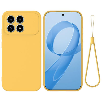 Solid Color Liquid Silicone Dropproof Full Coverage Phone Case, For Redmi 17C 4G 171mm, For Redmi A7 4G / Poco C81x 4G, For Redmi 15 4G Global 169mm / Note 15R, For Redmi A7 Pro 171mm / Poco C85x 5G, For Redmi 15a 5G / R70 5G / R70m 5G                 ...