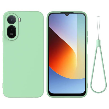 Solid Color Liquid Silicone Dropproof Full Coverage Phone Case, For Redmi 17C 4G 171mm, For Redmi A7 4G / Poco C81x 4G, For Redmi 15 4G Global 169mm / Note 15R, For Redmi A7 Pro 171mm / Poco C85x 5G, For Redmi 15a 5G / R70 5G / R70m 5G                 ...