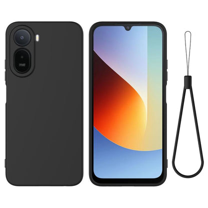 Solid Color Liquid Silicone Dropproof Full Coverage Phone Case, For Redmi 17C 4G 171mm, For Redmi A7 4G / Poco C81x 4G, For Redmi 15 4G Global 169mm / Note 15R, For Redmi A7 Pro 171mm / Poco C85x 5G, For Redmi 15a 5G / R70 5G / R70m 5G                 ...