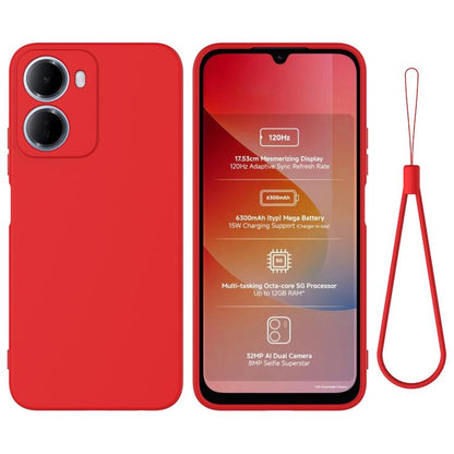 Solid Color Liquid Silicone Dropproof Full Coverage Phone Case, For Redmi A7 4G / Poco C81x 4G, For Redmi 15 4G Global 169mm / Note 15R, For Redmi A7 Pro 171mm / Poco C85x 5G, For Redmi 15a 5G / R70 5G / R70m 5G, For Redmi Note 15 Pro+ 5G / Poco M8 Pro...