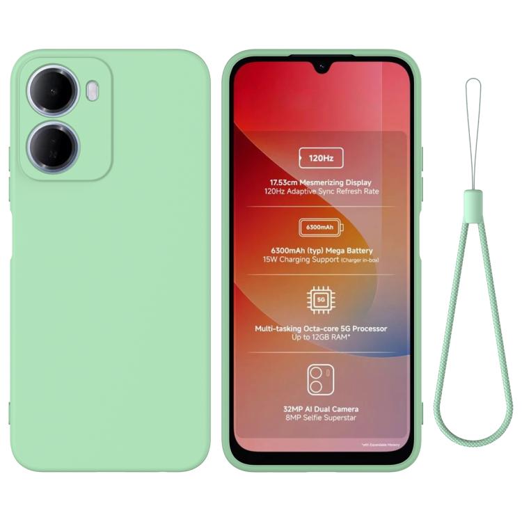 Solid Color Liquid Silicone Dropproof Full Coverage Phone Case, For Redmi A7 4G / Poco C81x 4G, For Redmi 15 4G Global 169mm / Note 15R, For Redmi A7 Pro 171mm / Poco C85x 5G, For Redmi 15a 5G / R70 5G / R70m 5G, For Redmi Note 15 Pro+ 5G / Poco M8 Pro...