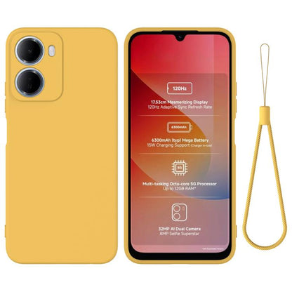 Solid Color Liquid Silicone Dropproof Full Coverage Phone Case, For Redmi A7 4G / Poco C81x 4G, For Redmi 15 4G Global 169mm / Note 15R, For Redmi A7 Pro 171mm / Poco C85x 5G, For Redmi 15a 5G / R70 5G / R70m 5G, For Redmi Note 15 Pro+ 5G / Poco M8 Pro...