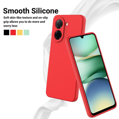 Solid Color Liquid Silicone Dropproof Full Coverage Phone Case, For Redmi A7 4G / Poco C81x 4G, For Redmi 15 4G Global 169mm / Note 15R, For Redmi A7 Pro 171mm / Poco C85x 5G, For Redmi 15a 5G / R70 5G / R70m 5G, For Redmi Note 15 Pro+ 5G / Poco M8 Pro...