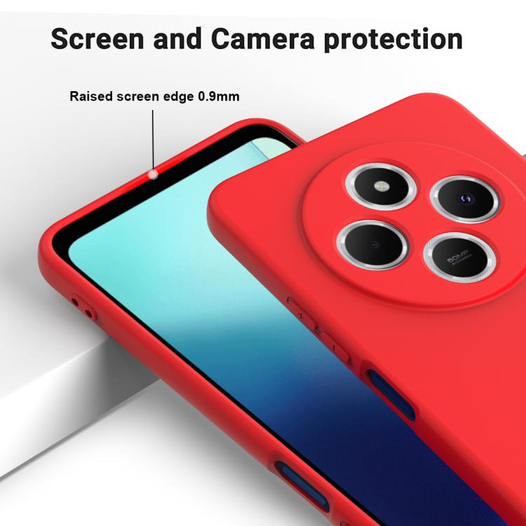 Solid Color Liquid Silicone Dropproof Full Coverage Phone Case, For Redmi 17C 4G 171mm, For Redmi A7 4G / Poco C81x 4G, For Redmi 15 4G Global 169mm / Note 15R, For Redmi A7 Pro 171mm / Poco C85x 5G, For Redmi 15a 5G / R70 5G / R70m 5G                 ...