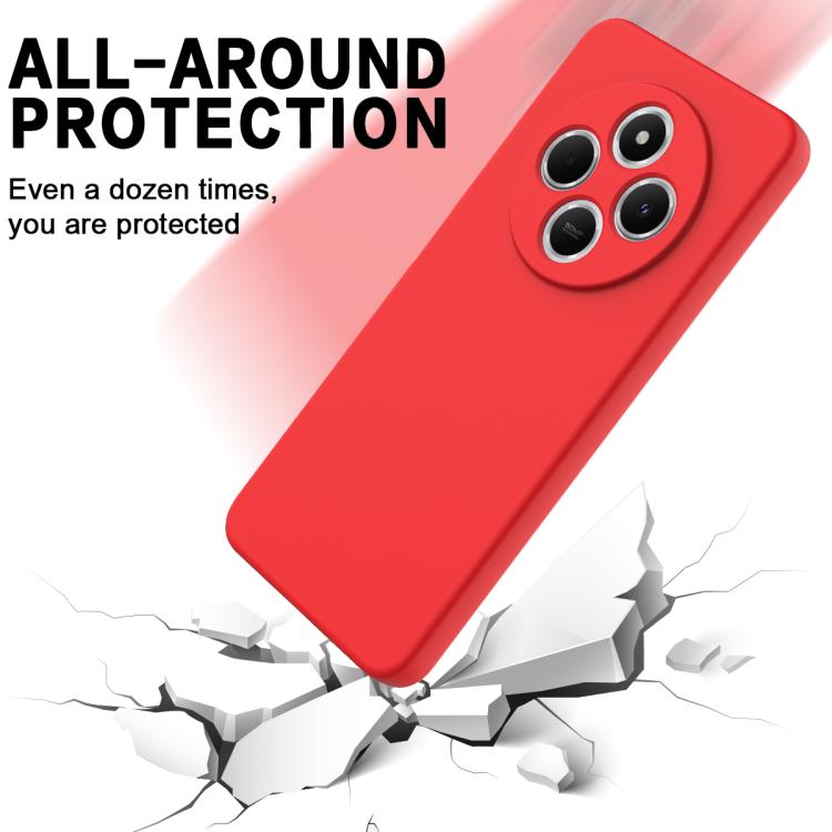 Solid Color Liquid Silicone Dropproof Full Coverage Phone Case, For Redmi 17C 4G 171mm, For Redmi A7 4G / Poco C81x 4G, For Redmi 15 4G Global 169mm / Note 15R, For Redmi A7 Pro 171mm / Poco C85x 5G, For Redmi 15a 5G / R70 5G / R70m 5G                 ...